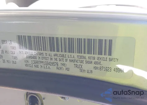 2016 Ram 1500 Longhorn Limited from USA, damaged, VIN 1C6RR7PM1GS420578